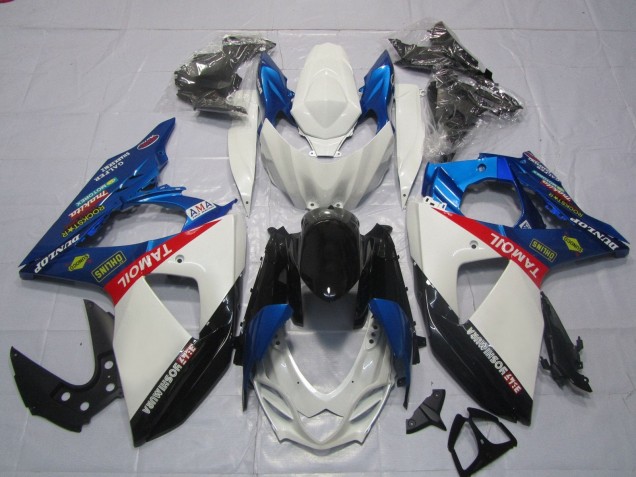 Carénages Moto Suzuki GSXR 1000 2009-2016 - Blanc Bleu Rouge Noir TaMobil