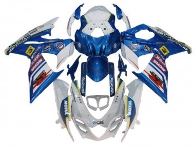 Carénages Moto Suzuki GSXR 1000 2009-2016 - Blanc Bleu Rouge Jaune