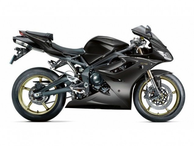 Carénages Moto Triumph Daytona 675 Triple 2009-2012 - Noir Mat
