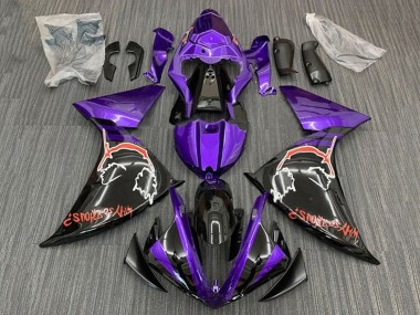 Carénages Moto Yamaha YZF 1000 R1 2009-2011 - Violet Noir Rouge Joker