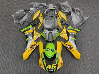 Carénages Moto Yamaha YZF 1000 R1 2015-2019 - Jaune Vert Requin 46