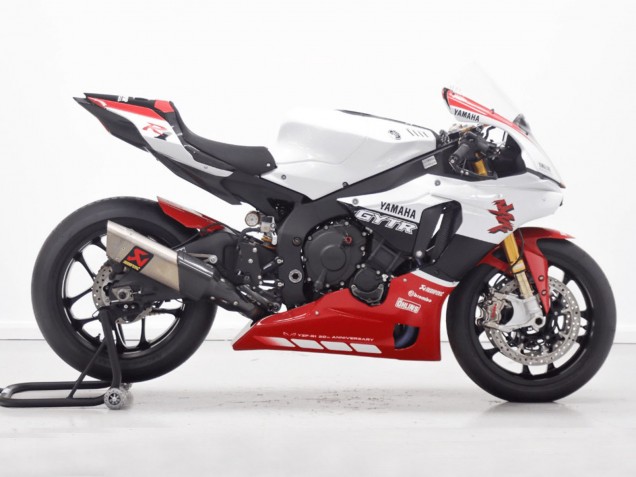 Carénages Moto Yamaha YZF 1000 R1 2020-2025 - Blanc Rouge GYTR