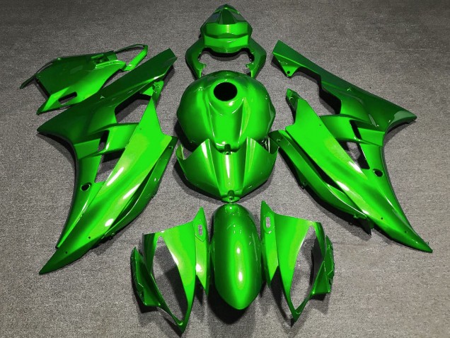 Carénages Moto Yamaha YZF R6 2006-2007 - Vert