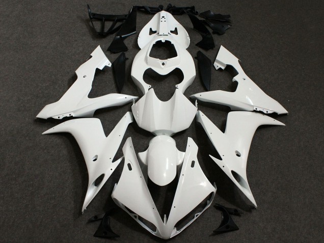 Carénages Moto Yamaha YZF R6 2005 - Blanc