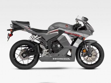 Carénages Moto Honda CBR600RR F5 2009-2012 - Gris Blanc Rouge