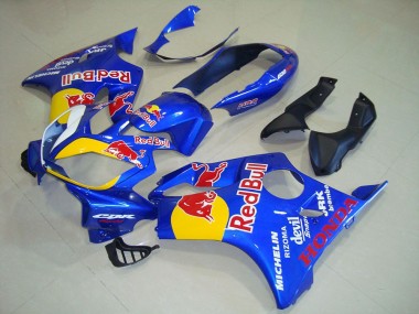 Carénages Moto Honda CBR600 F4i 2004-2007 - Bleu Jaune Red Bull