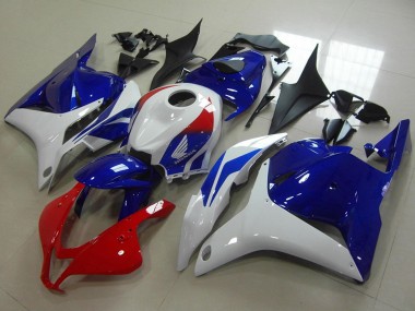 Carénage Moto Honda CBR600RR 2009-2012 - Blanc Rouge Bleu