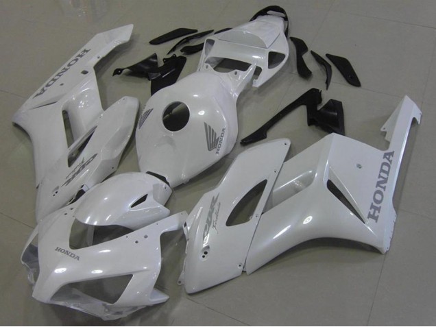 Carénages Moto Honda CBR1000RR 2006-2007 - Blanc Argent Décalque