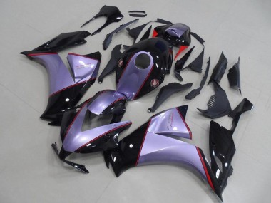 Carénages Moto Honda CBR1000RR 2012-2016 - Violet Clair Noir Brillant Rouge