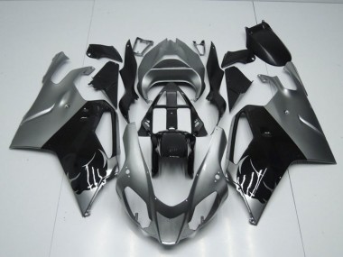 Carénage Moto Aprilia RSV1000 2003-2006 - Noir Brillant Gris