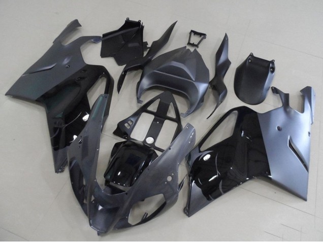 Carénages Moto Aprilia RSV1000 2003-2006 - Noir Brillant Gris