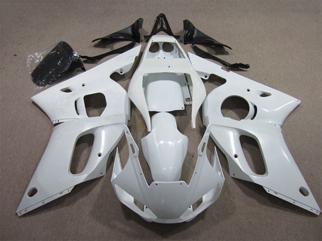 Carénages Moto Yamaha YZF R6 1998-2002 - Blanc