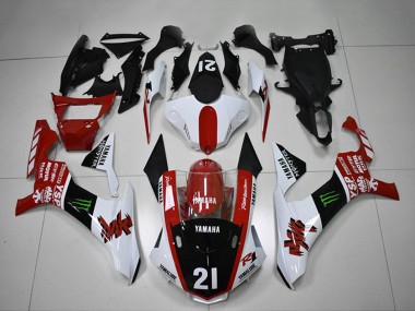 Carénages Moto Yamaha YZF R1 2015-2019 - Blanc Rouge Noir Brillant Vert Monstre Motul YSP