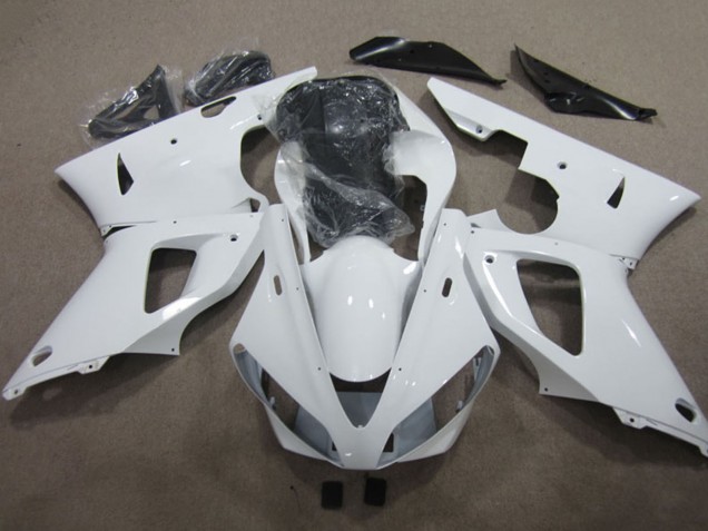 Carénages Moto Yamaha YZF R1 2000-2001 - Blanc Brillant