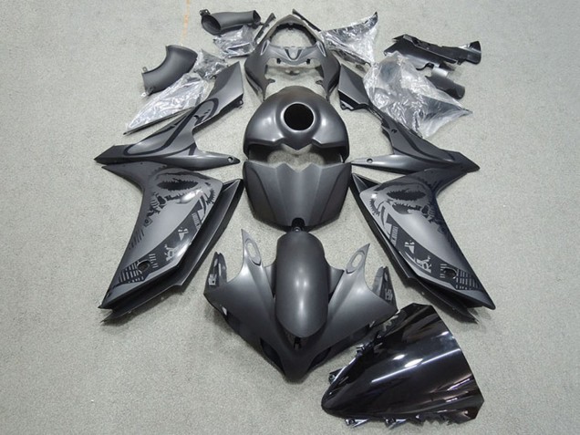 Carénages Moto Yamaha YZF R1 2007-2008 - Noir Mat