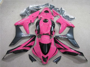 Kits Carénage Moto Honda CBR600RR 2007-2008 - Rose Noir Mat