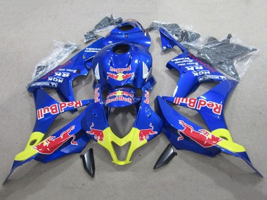 Kits Carénage Moto Honda CBR600RR 2007-2008 - Bleu Jaune Red Bull
