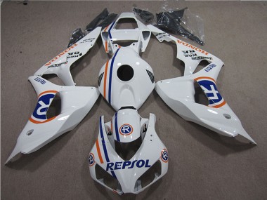 Carénages Moto Honda CBR1000RR 2006-2007 - Blanc Bleu Repsol