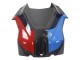 Carénages Moto BMW S1000RR 2023-2024 - Bleu Rouge Fibre de Carbone