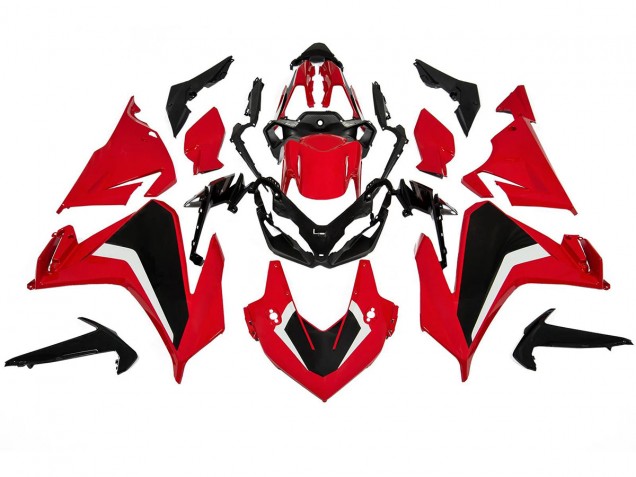 Kits Carénages Moto Honda CBR500R 2022-2023 - Rouge Blanc Noir