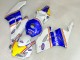Carénages Moto Honda CBR1000RR 2004-2005 - Blanc Bleu Jaune Rothmans