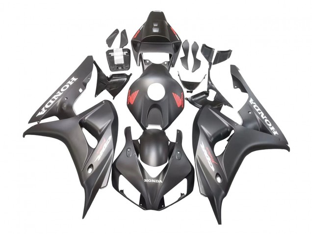 Carénages Moto Honda CBR1000RR 2006-2007 - Noir Mat