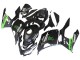 Carénages Moto Kawasaki EX400 2018-2024 - Noir Mat Vert Monstre Showr Neige