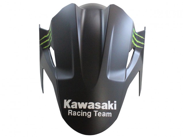 Carénages Moto Kawasaki EX400 2018-2024 - Noir Mat Vert Monstre Showr Neige