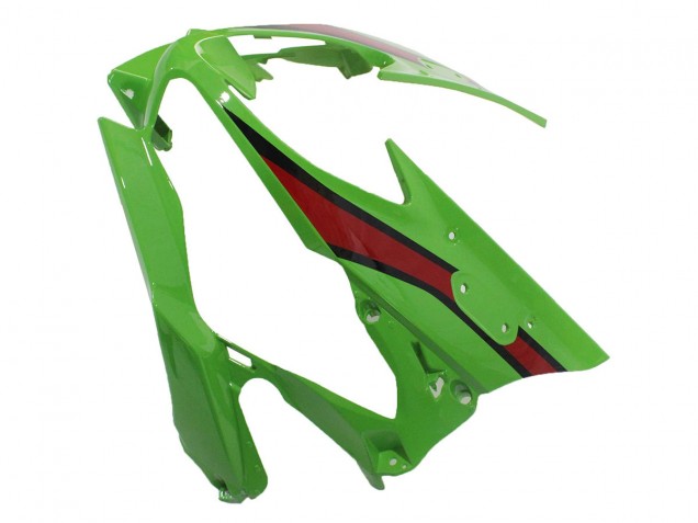 Carénages Moto Kawasaki ZX6R 2019-2022 - Vert Noir Brillant Blanc Rouge
