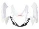 Carénages Moto Suzuki GSXR 600/750 2011-2024 - Blanc Noir Brillant Rouge Décalque