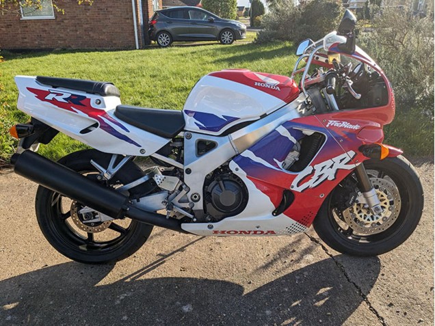 Carénages Moto Honda CBR900RR 893 1994-1995 - Rouge Bleu Blanc