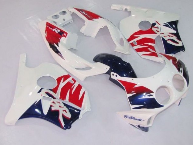 Carénage Moto CBR 250 RR MC19 1988-1989 - Rouge et Bleu Carénage Moto CBR 250 RR MC19 1988-1989 - Rouge et Bleu