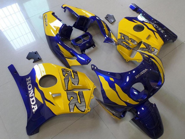 Carénage Moto CBR 250 RR MC22 91-98 - Bleu Jaune Carénage Moto CBR 250 RR MC22 91-98 - Bleu Jaune