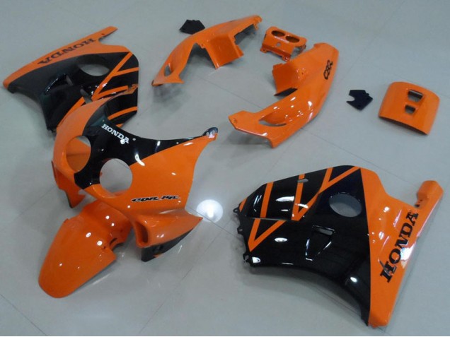 Carénage Moto CBR 250 RR MC22 91-98 - Orange Noir Carénage Moto CBR 250 RR MC22 91-98 - Orange Noir