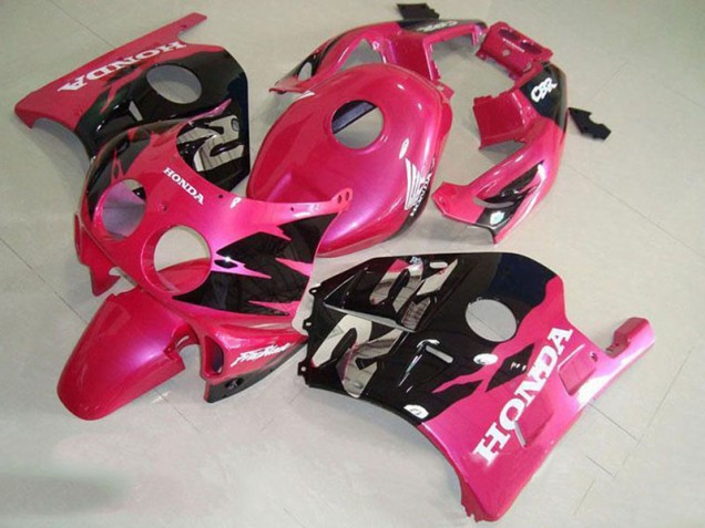 Carénage Moto CBR 250 RR MC22 91-98 - Noir Rose