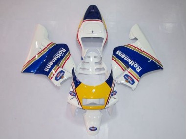Carénage Moto NSR 250 MC28 P4 94-96 - Jaune Blanc Bleu
