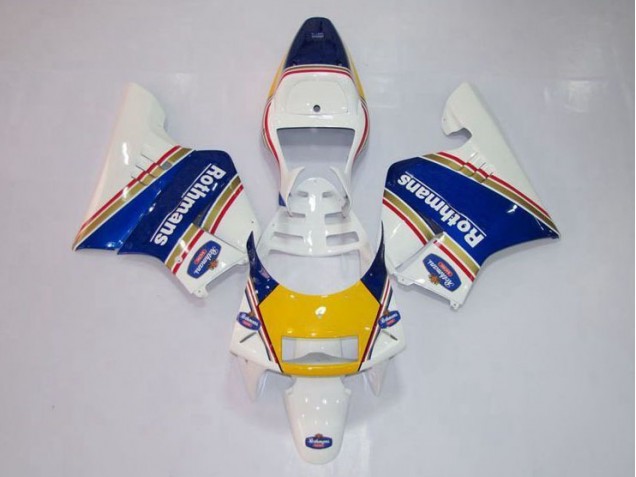 Carénage Moto NSR 250 MC28 P4 94-96 - Jaune Blanc Bleu