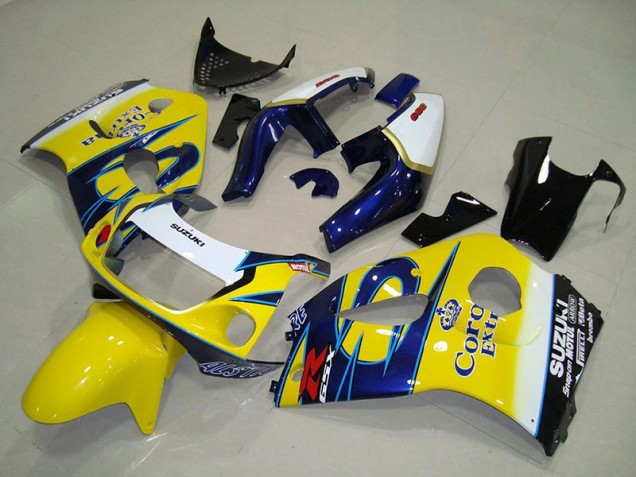 Carénage Moto GSXR 600 96-00 - Jaune Corona