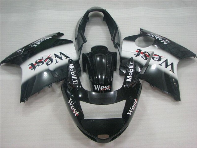 Carénage Moto CBR 1100 XX 96-07 - Noir Blanc West Carénage Moto CBR 1100 XX 96-07 - Noir Blanc West