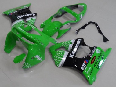 Carénage Moto ZX6R 98-99 - Vert Noir