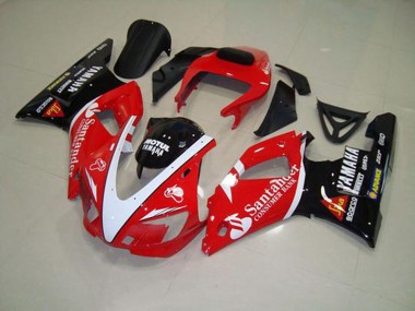 Carénage Moto R1 98-99 - Rouge Noir Blanc