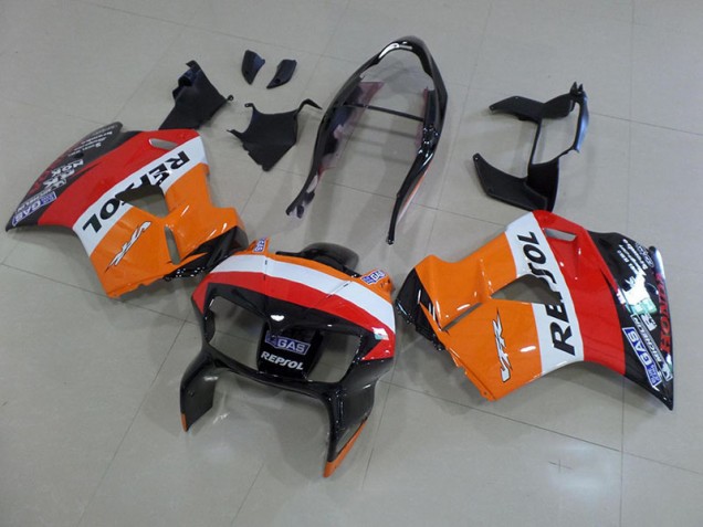 Carénage Moto VFR 800 98-01 - Repsol Carénage Moto VFR 800 98-01 - Repsol