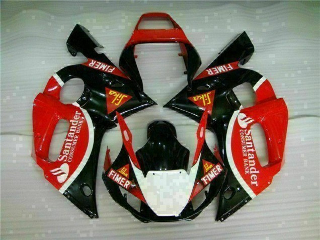 Carénages Moto R6 98-02 - Rouge Noir Carénages Moto R6 98-02 - Rouge Noir
