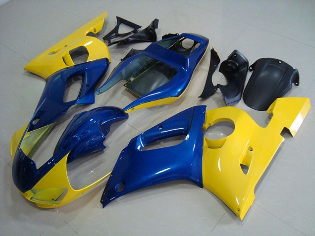 Carénages Moto R6 98-02 - Jaune Bleu Carénages Moto R6 98-02 - Jaune Bleu