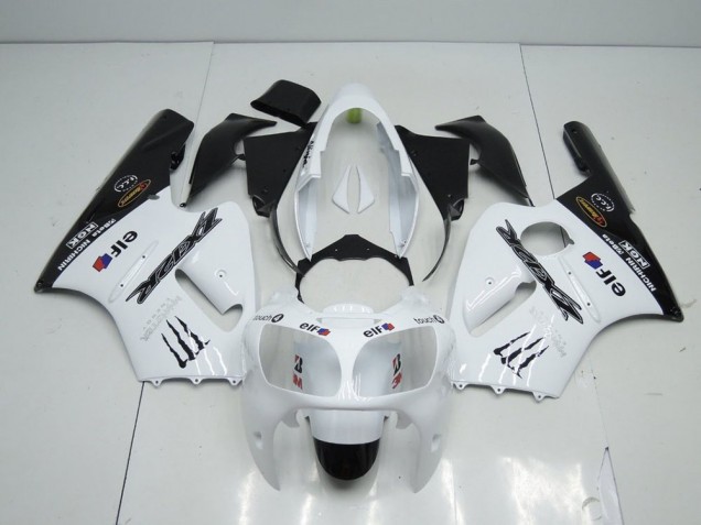 Carénage Moto ZX12R 00-01 - Blanc Monster Carénage Moto ZX12R 00-01 - Blanc Monster