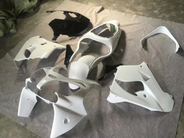 Carénage Moto ZX9R 00-01 - Pure Blanc Noir Brillant Carénage Moto ZX9R 00-01 - Pure Blanc Noir Brillant