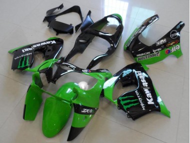 Carénage Moto ZX9R 00-01 - Vert Monster