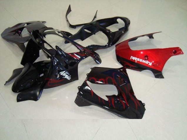 Carénage Moto ZX9R 00-01 - Rouge Flamme Carénage Moto ZX9R 00-01 - Rouge Flamme