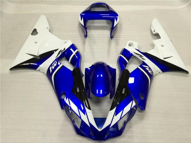 Carénage Moto R1 00-01 - Blanc Bleu Carénage Moto R1 00-01 - Blanc Bleu