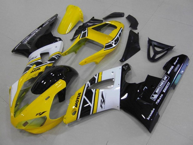 Carénages Moto R1 00-01 - Jaune Anniversary Carénages Moto R1 00-01 - Jaune Anniversary